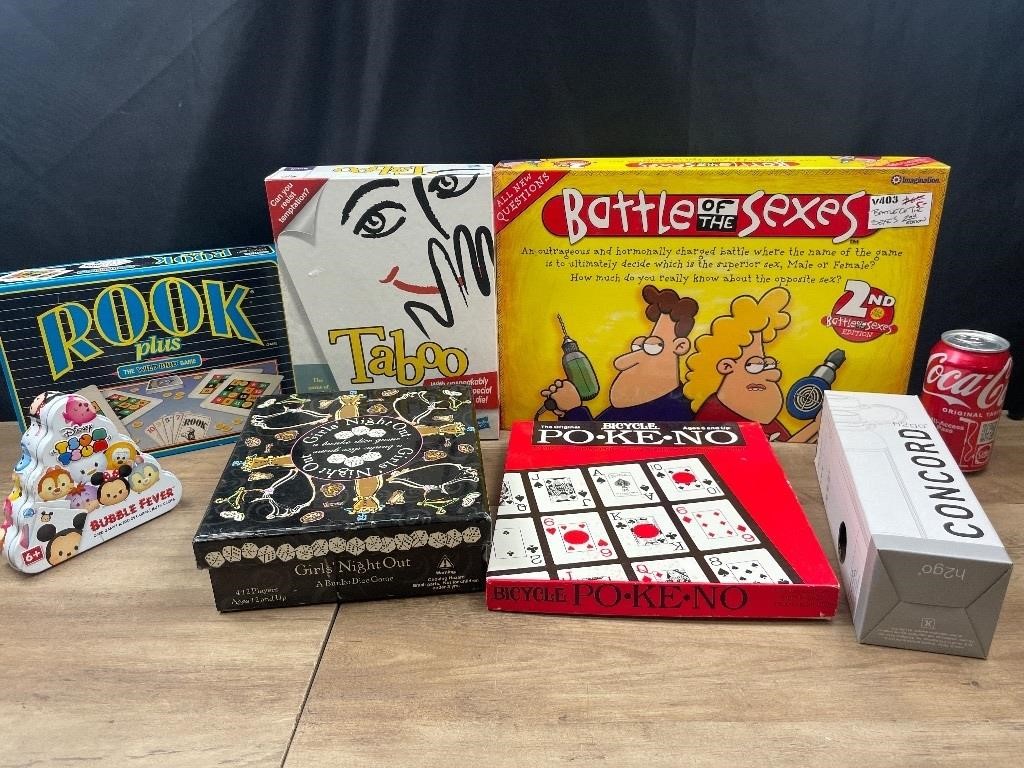 Mixed Board Game Lot