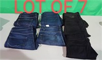 LOT OF 7 - Various Styles & Sizes of Men's Jack &