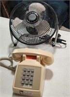 Electric Fan and Vintage Phone