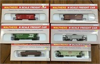 6 Walthers N Scale Freight Cars
