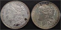 1878-S & 1880 MORGAN DOLLARS