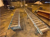 Lot of 2 Roller Conveyor Tables (TS7)