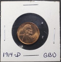 1914-D  LINCOLN/WHEAT CENT