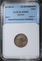 253-268 AD GALLIENUS ROMAN COIN NNC AU/BU