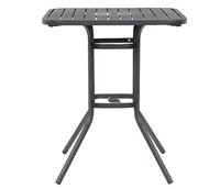 Square Outdoor Bistro Table 33-in W x 33-in L