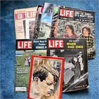 Vinatage Life & Asst Magazines