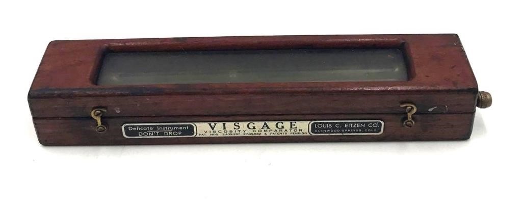 Vintage Visgage Viscosity Comparator