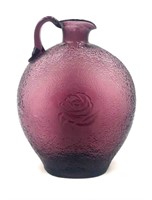 Clevenger Brothers Purple Glass Pitcher