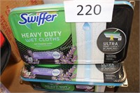 2-27ct swiffer heavy duty wet cloths