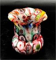Vintage Murano Italian Art Glass Small Vase