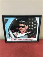 Dale Earnhardt 25th Anniversary framed picture
