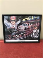 Dale Earnhardt "Going for 8" framed picture