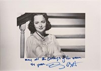 Olivia de Havilland signed photo