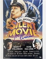 Silent Movie Mel Brooks signed movie photo
