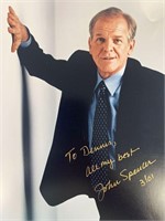John Spencer signed photo