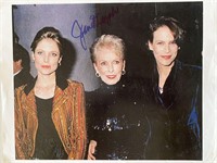 Jamie Lee Curtis signed page