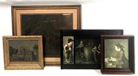 Art Prints of Children and Colonial Scenes
