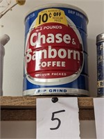 Chase Sanborn Coffee Can