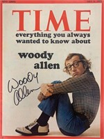 Woody Allen signed Time Magazine