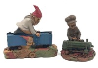 Two Tom Clark Cairn Figurines