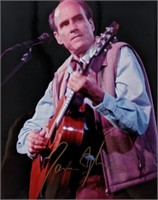 James Taylor signed photo