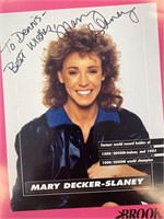 Mary Decker- Slaney signed photo