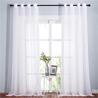 NICETOWN Sheer Curtains 54"x108"
