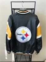 Leather Pittsburgh Steelers Jacket Medium