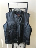 Genuine Vest Home Leather Vest XXL