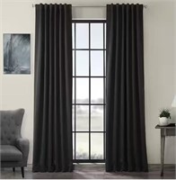 Solid Blackout Curtains 50in x 120in retail $40