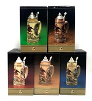 5 Limited Edition Tomorrow’s Treasures Steins