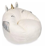 USED The Big One Unicorn Kids Bean Bag retail $116