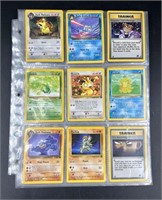 Pokémon Trading Cards from 1999