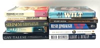 10 Biography and Autobiography Signed Books