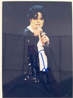 Michael Jackson signed photo