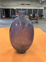 13 inch tall glass vase