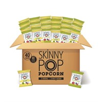 40pk SkinnyPop Popcorn Original & White Cheddar