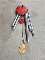Decorative 21 inch Memorial wind chime, listen to