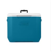 (READ) Coleman Blue Wheeled Insulated Chest Cooler