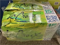 LaCroix lime essence sparkling water drinks