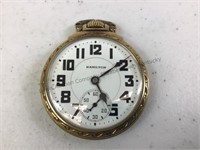 Hamilton pocket watch.