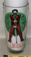 1976 Pepsi DC Super Series Character Glass Joker