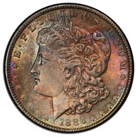 $1 1886 PCGS MS65