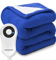 ($149) Warm Storm Reversible Heated Throw Blanket