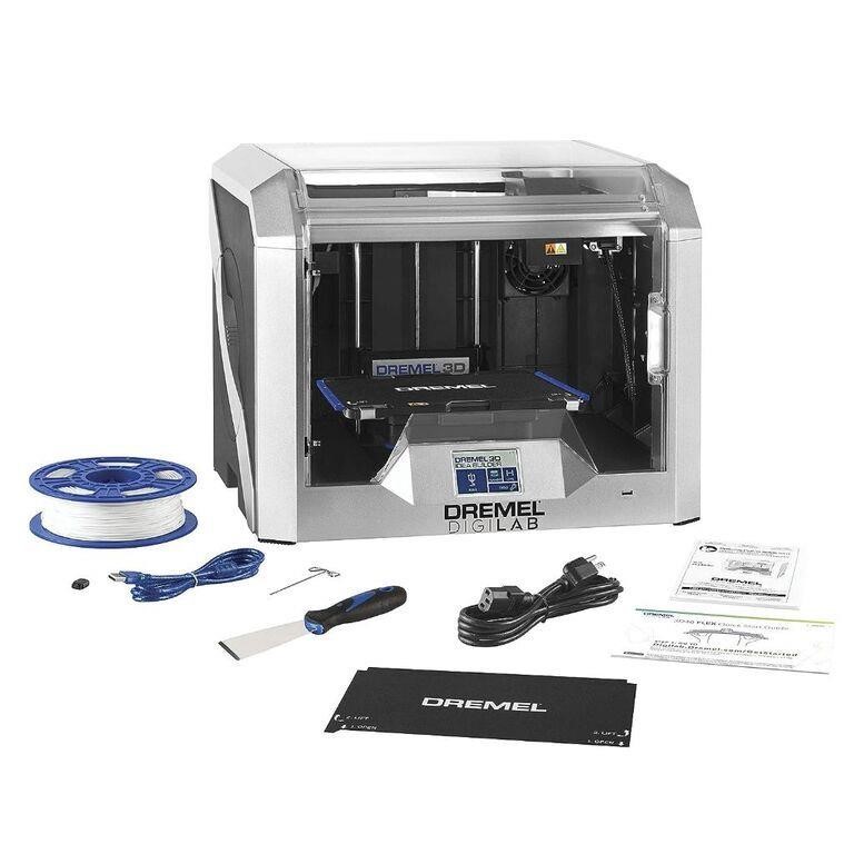 Dremel DigiLab 3D40-FLX-01 3D Printer w/ Filament