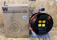 WEN 50', 14-Ga Heavy Duty Extension Cord Reel, New