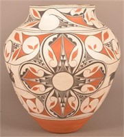 Pueblo Indian Ceramic Vessel.