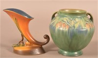 Two Roseville Art Pottery Vases.