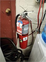RED FIRE EXTINGUISHER