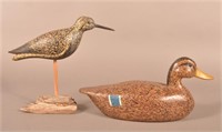 Two Vintage Painted Decoys.